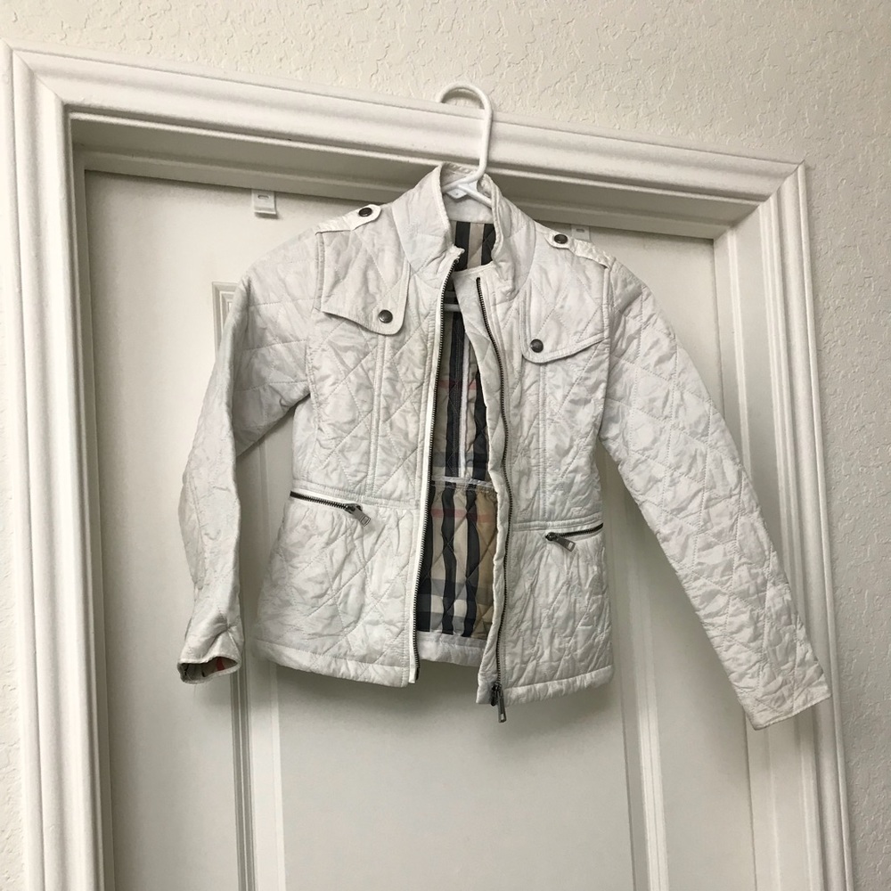 Girls Burberry coat